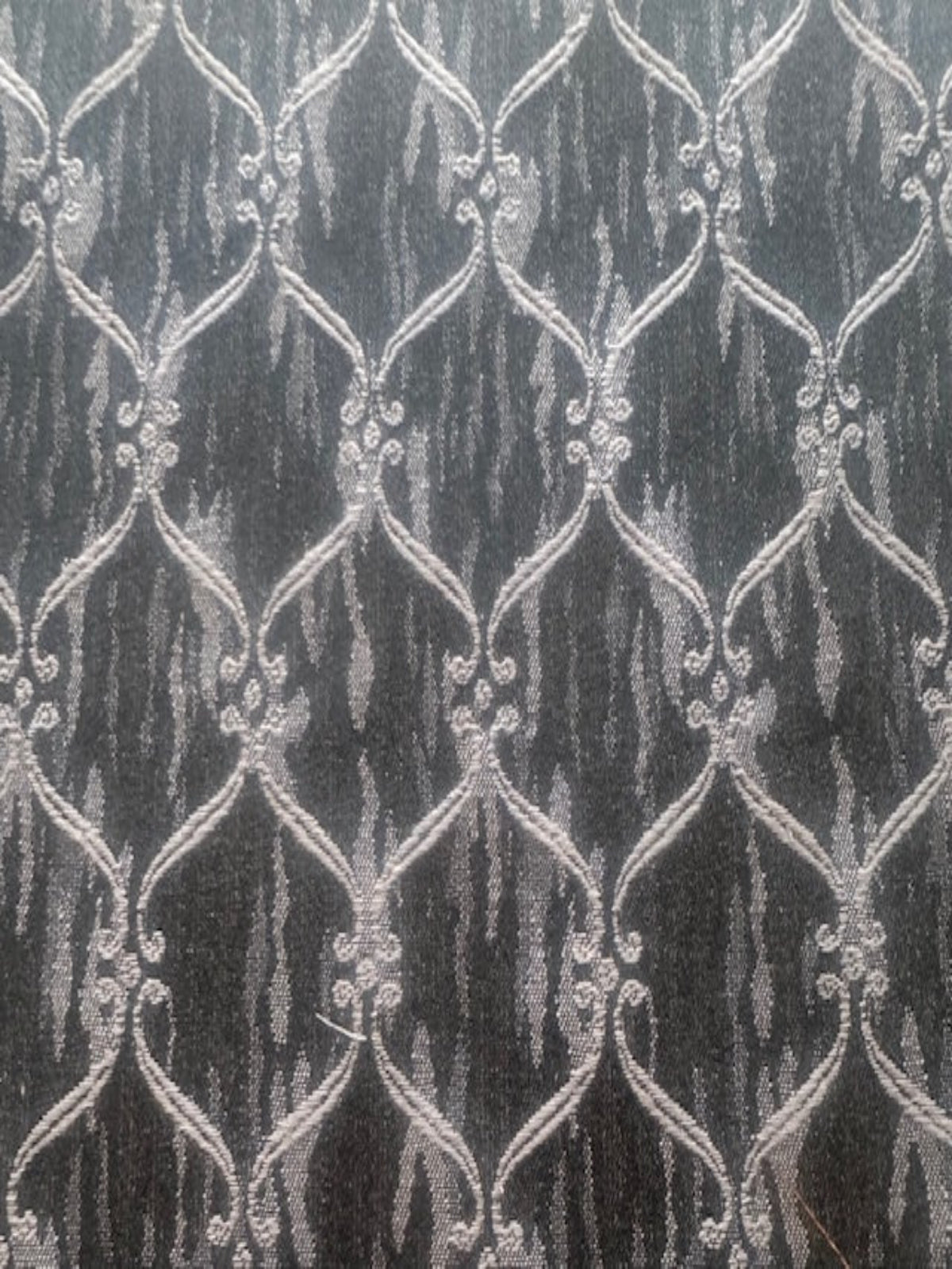 Black Trellis Jacquard
