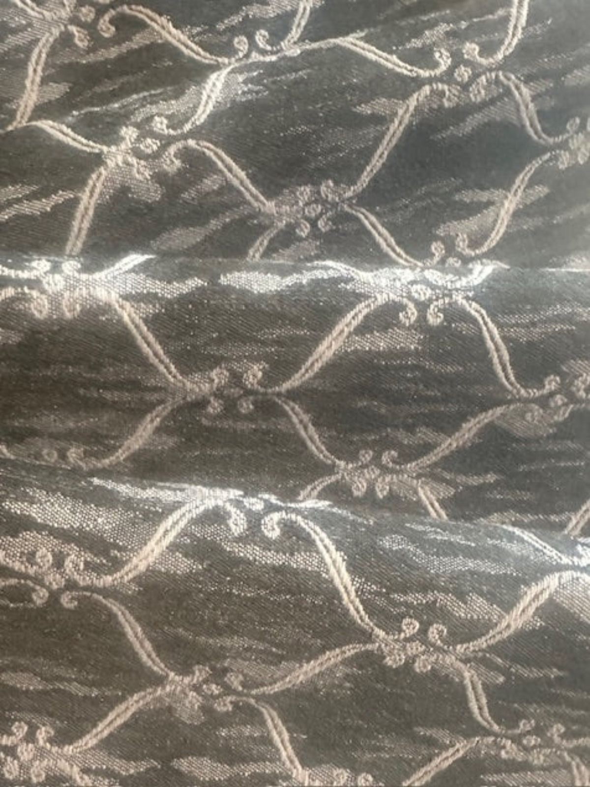 Black Trellis Jacquard