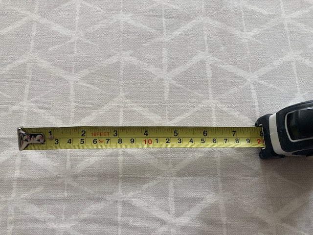 Pale Grey Triangular Building Block Print