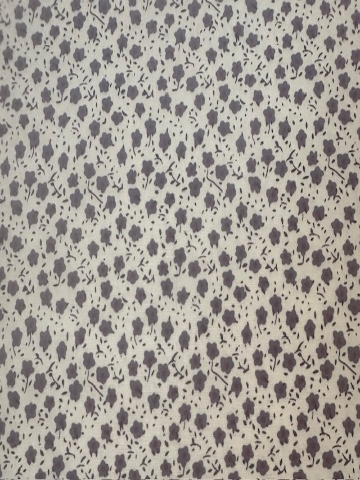 Mauve Ditsy Floral on Cotton Poplin