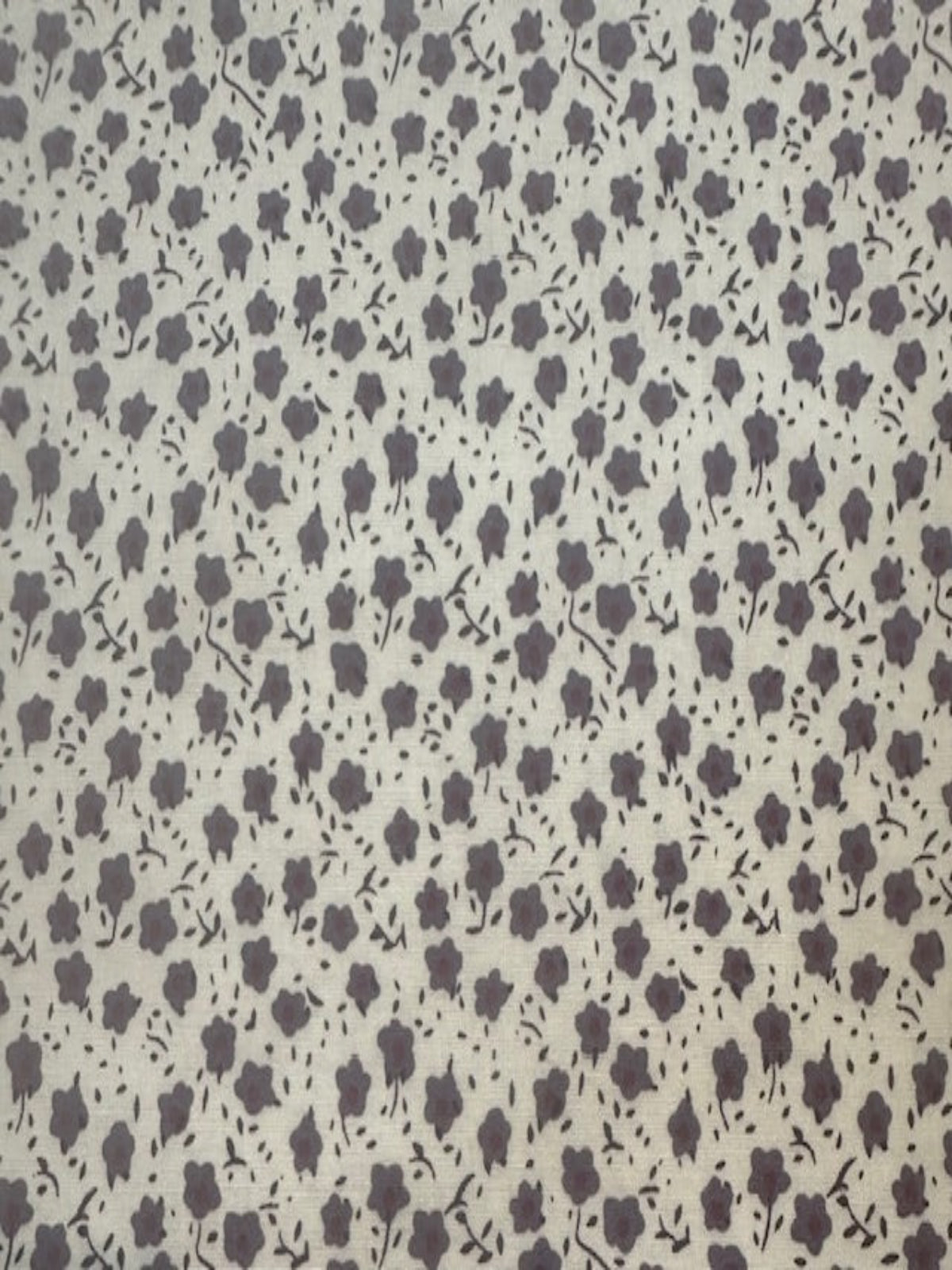 Mauve Ditsy Floral on Cotton Poplin