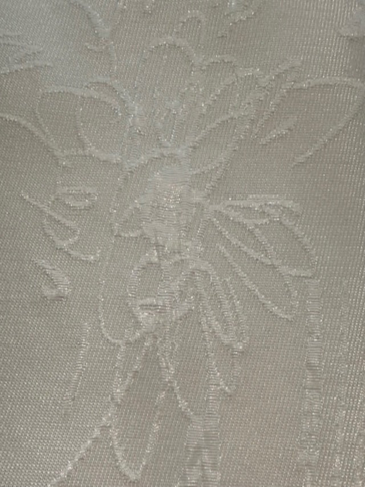 Ivory on Ivory Embossed Jacquard