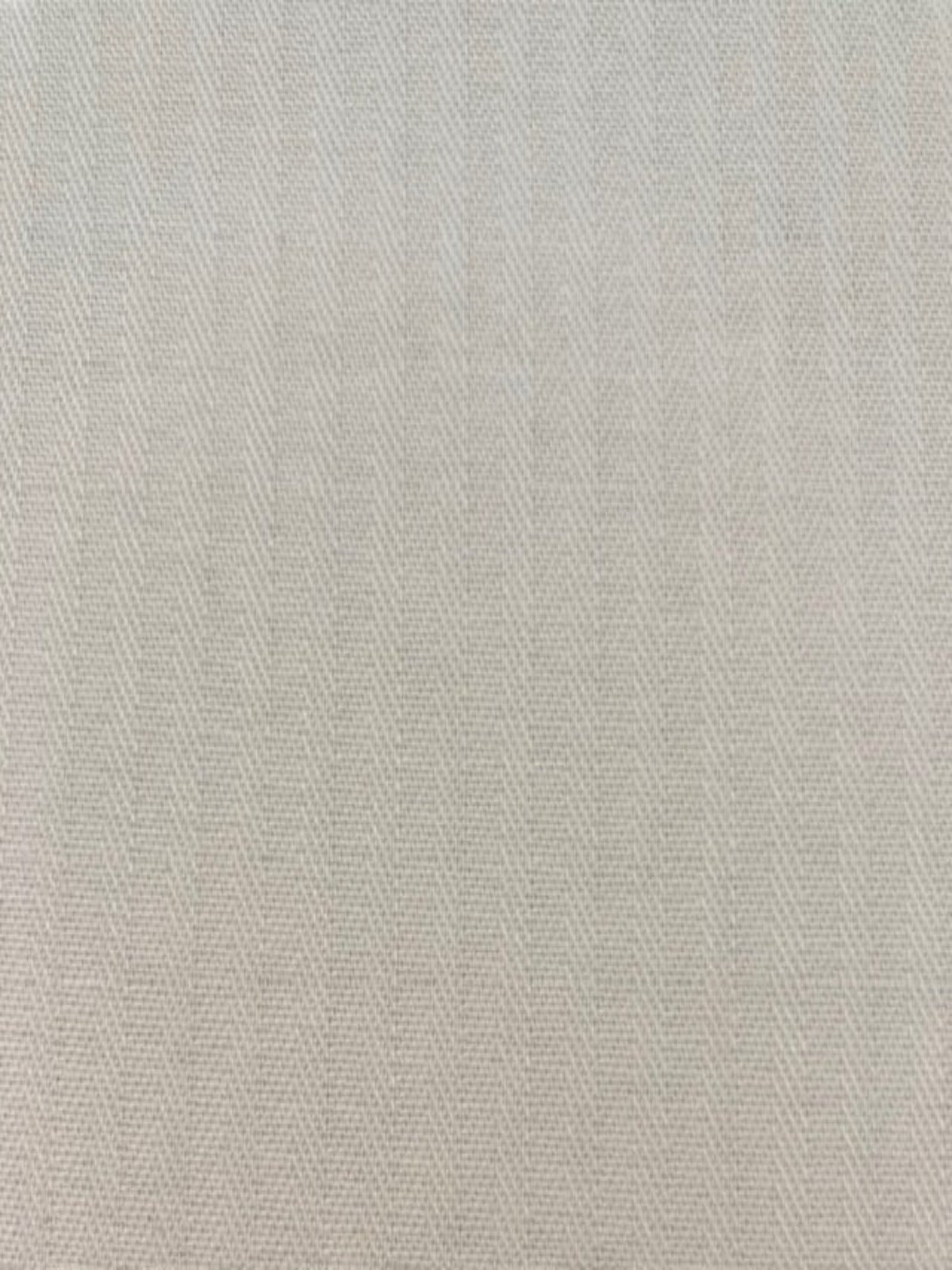 White on White Woven Stripe Cotton Shirting