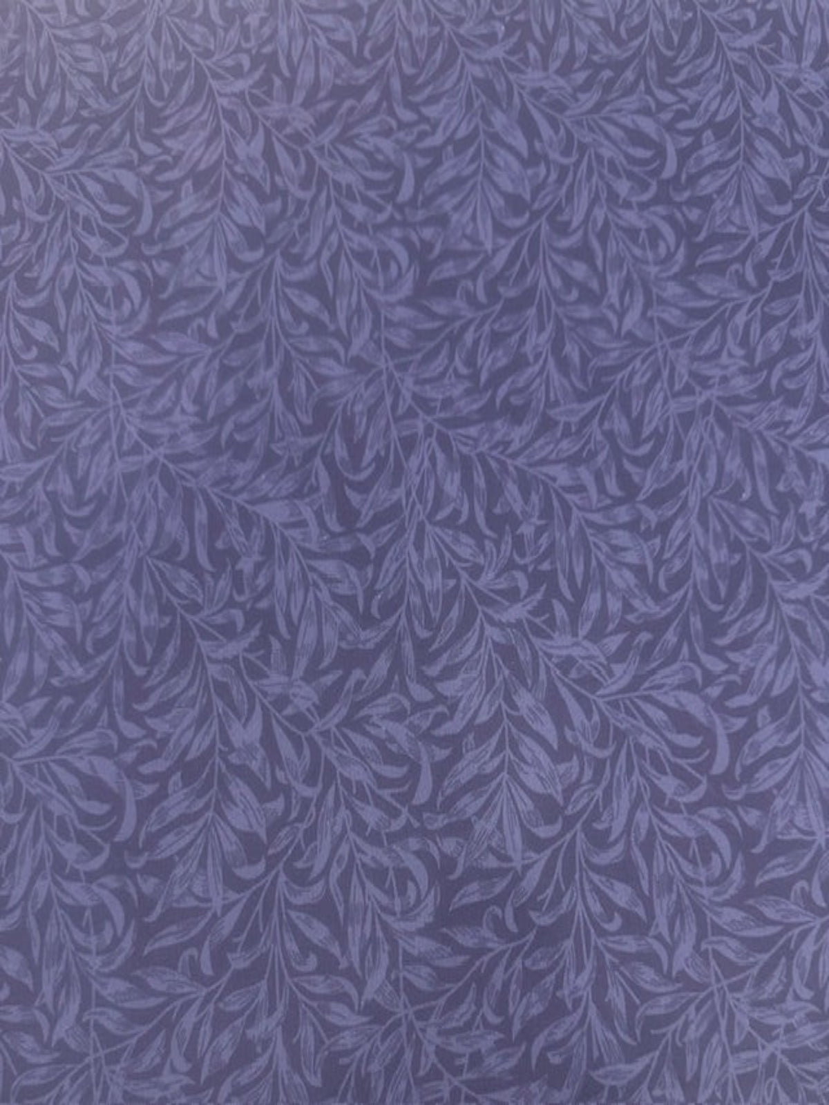 Willow Bough Trailing Leaf on Charcoal Cotton by "William Morris"