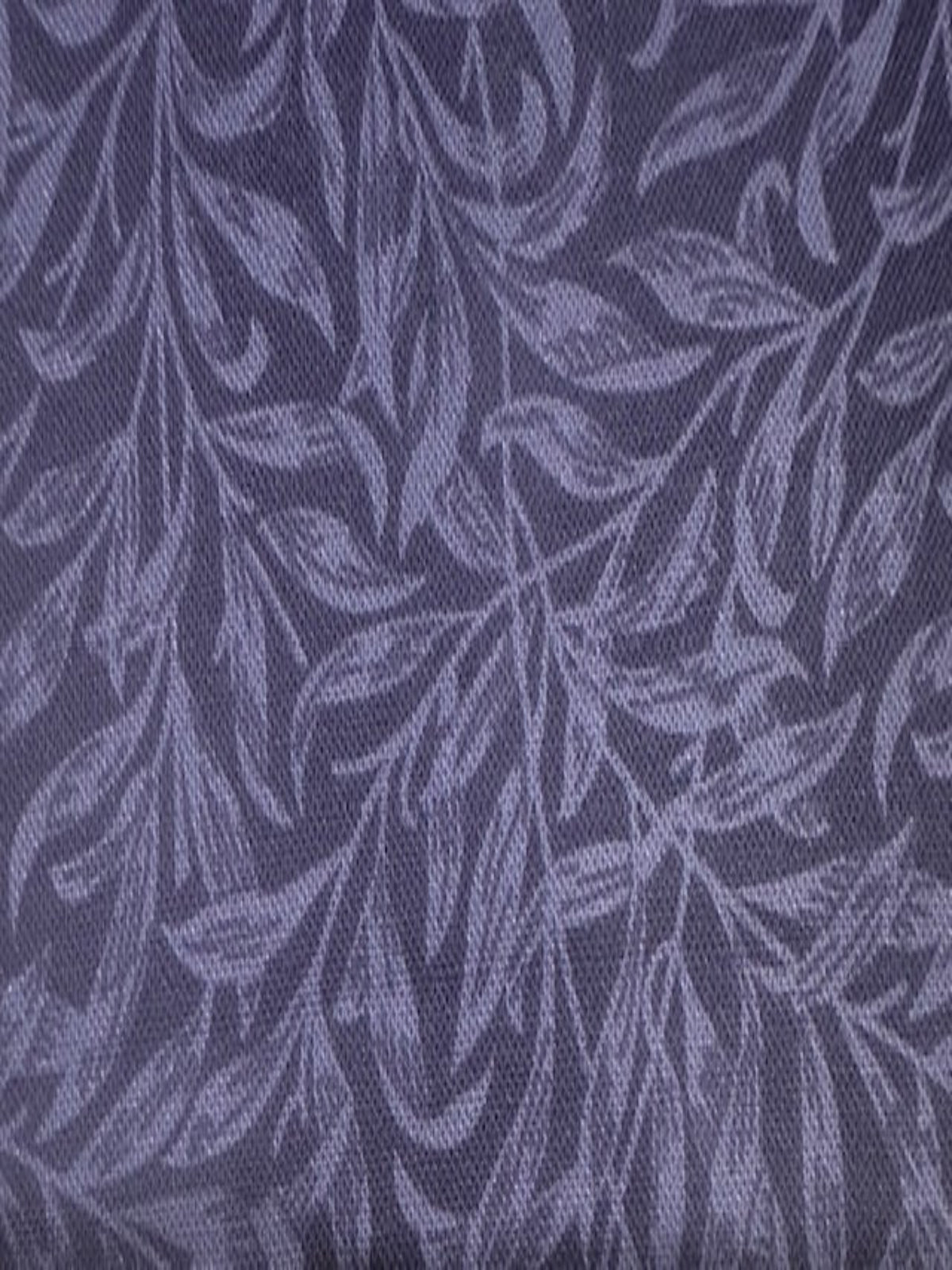 Willow Bough Trailing Leaf on Charcoal Cotton by "William Morris"