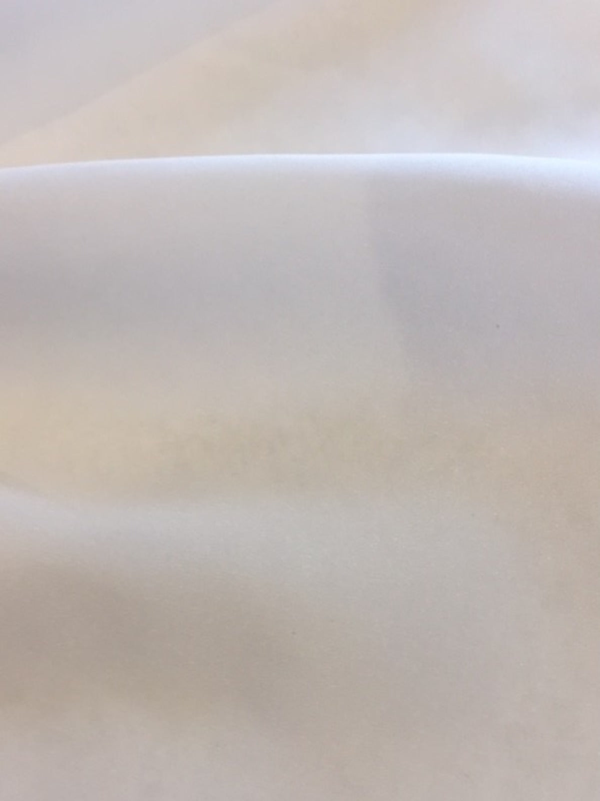 Ivory Silky Satin RECYCLED Polyester - Deadstock fabric on AmoThreads