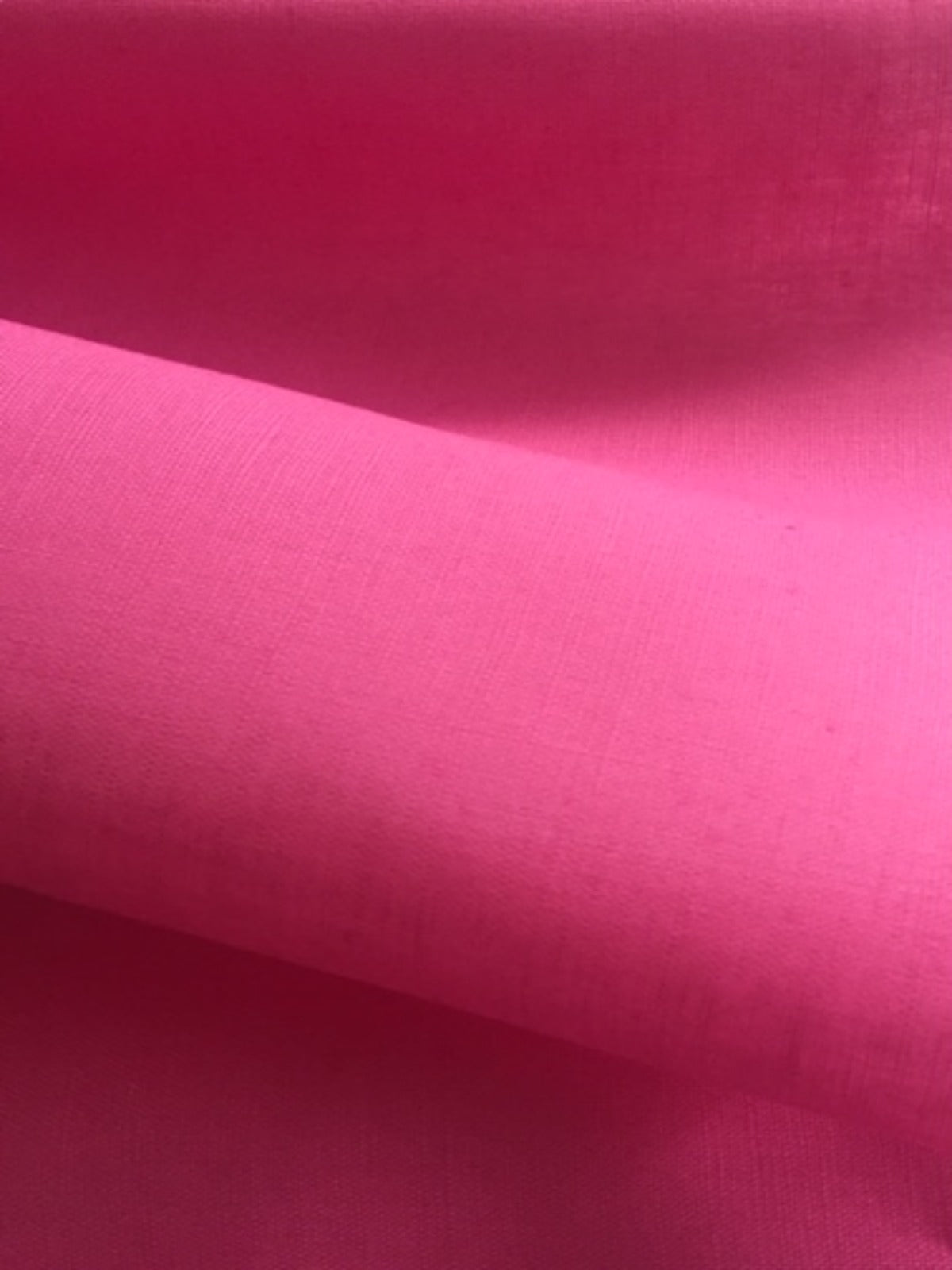 Cerise Pink Linen/Cotton