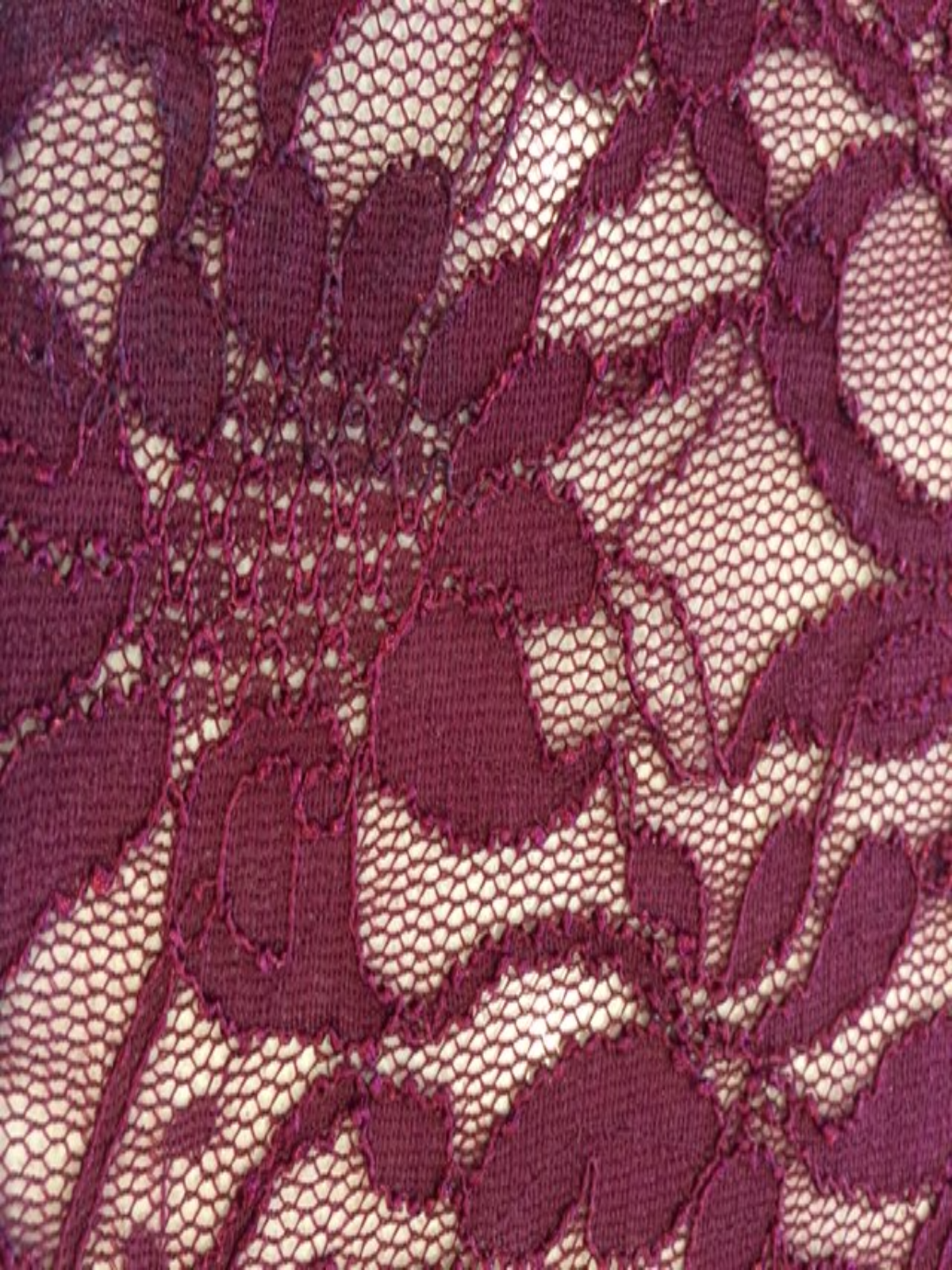Claret Corded Lace