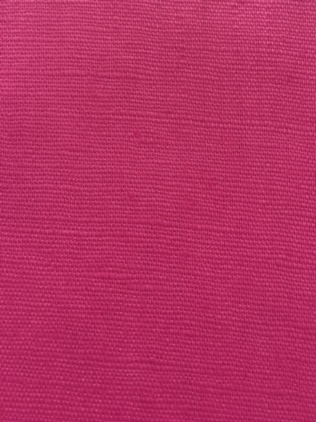 Cerise Pink Linen/Cotton