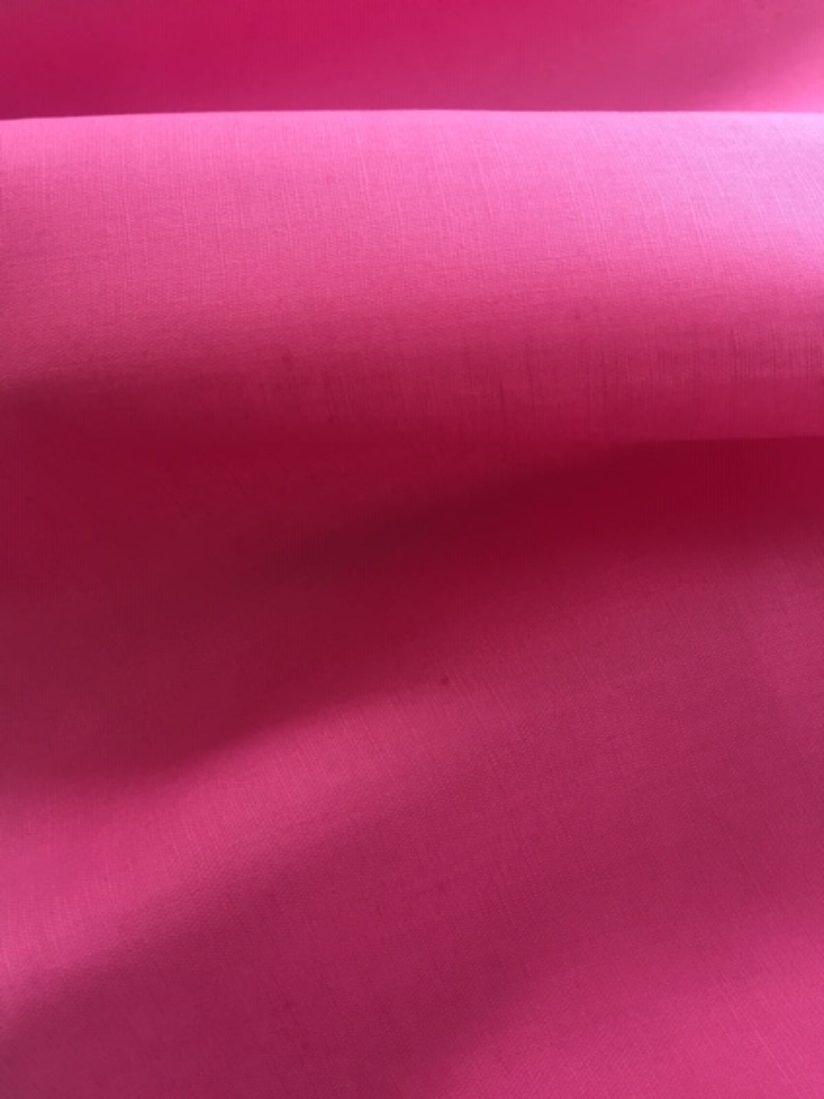 Cerise Pink Linen/Cotton