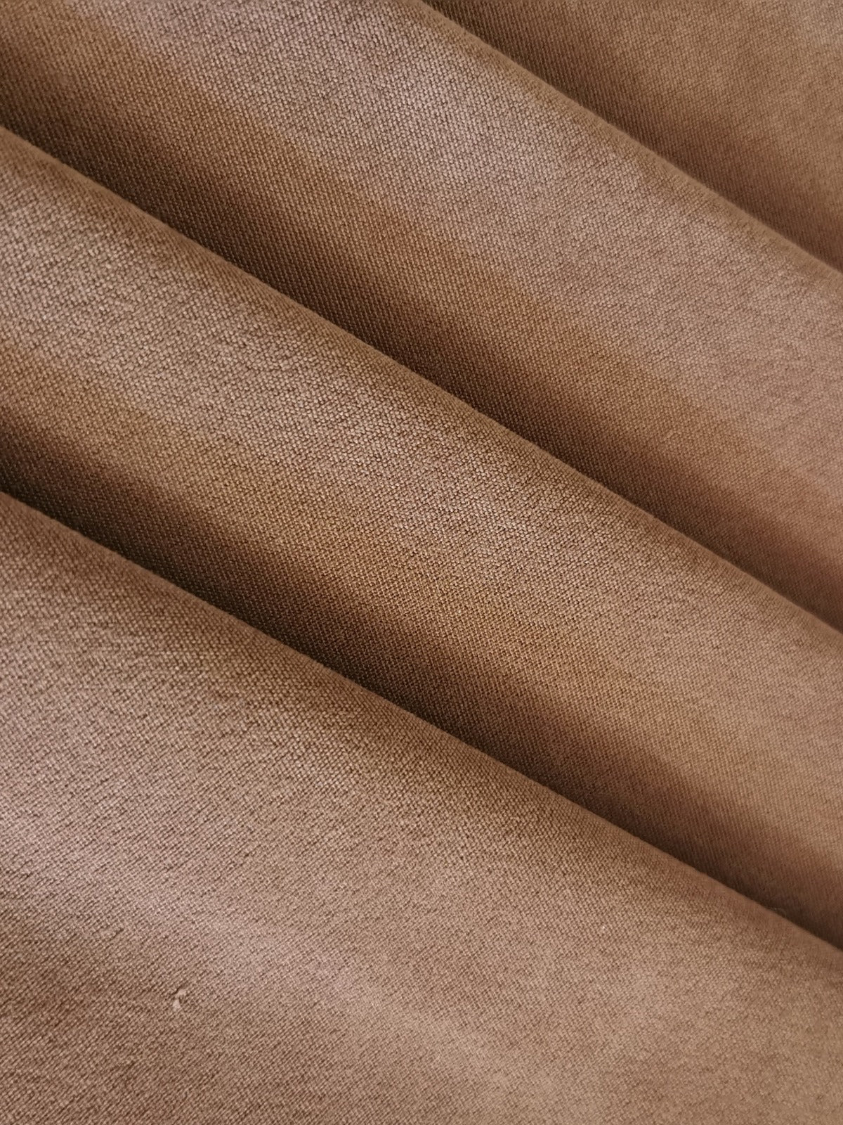 Camel One-Sided Brushed Suede Feel With Stretch