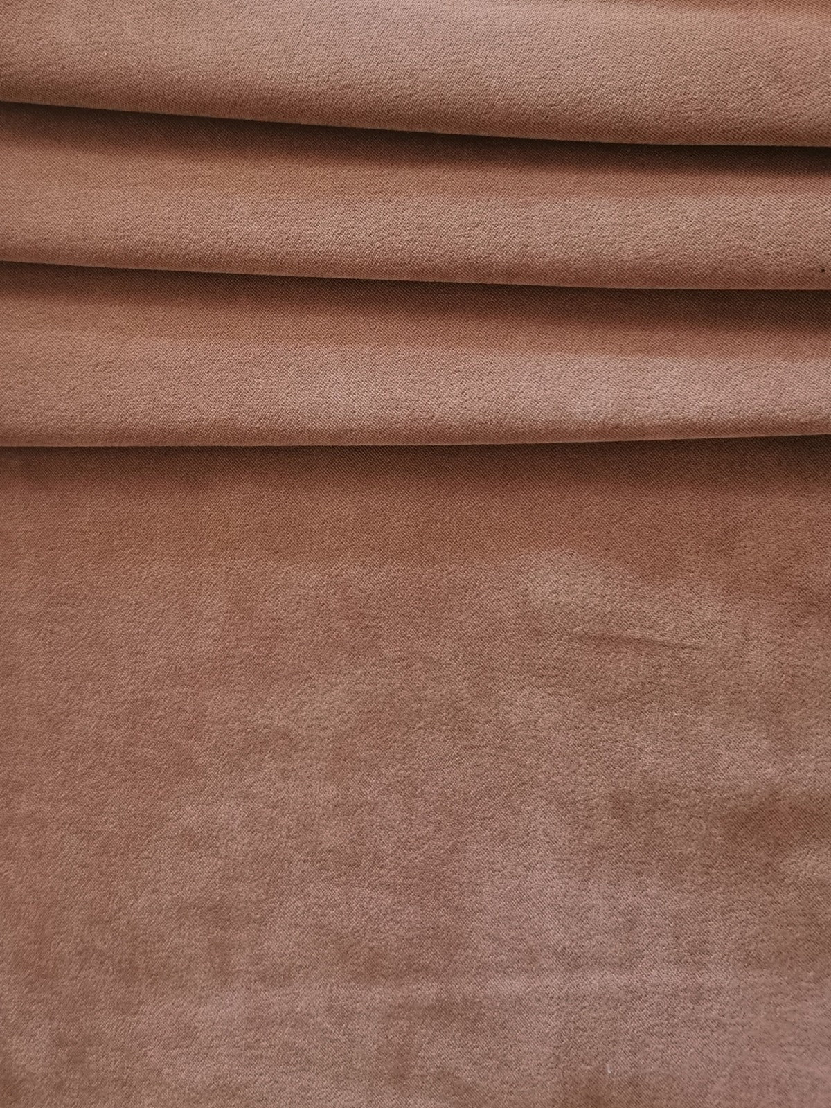 Camel One-Sided Brushed Suede Feel With Stretch