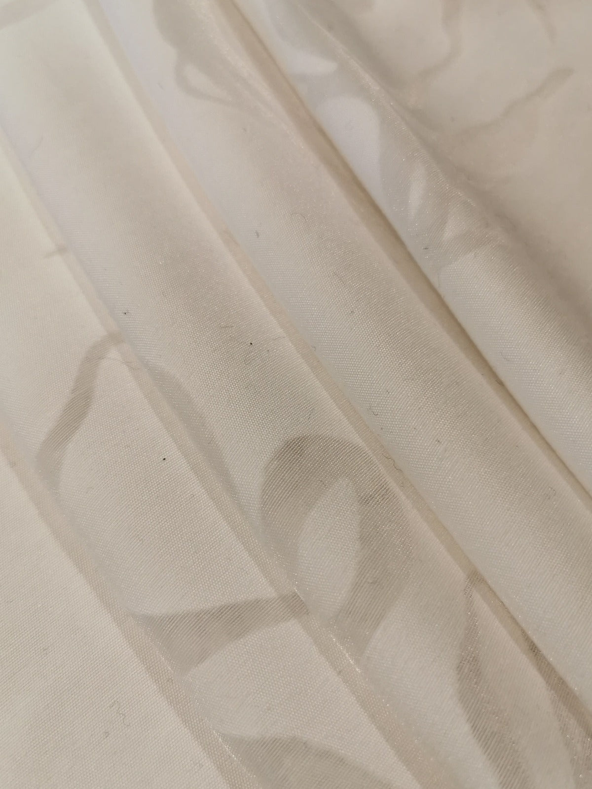 Off White Large Rose Burnout