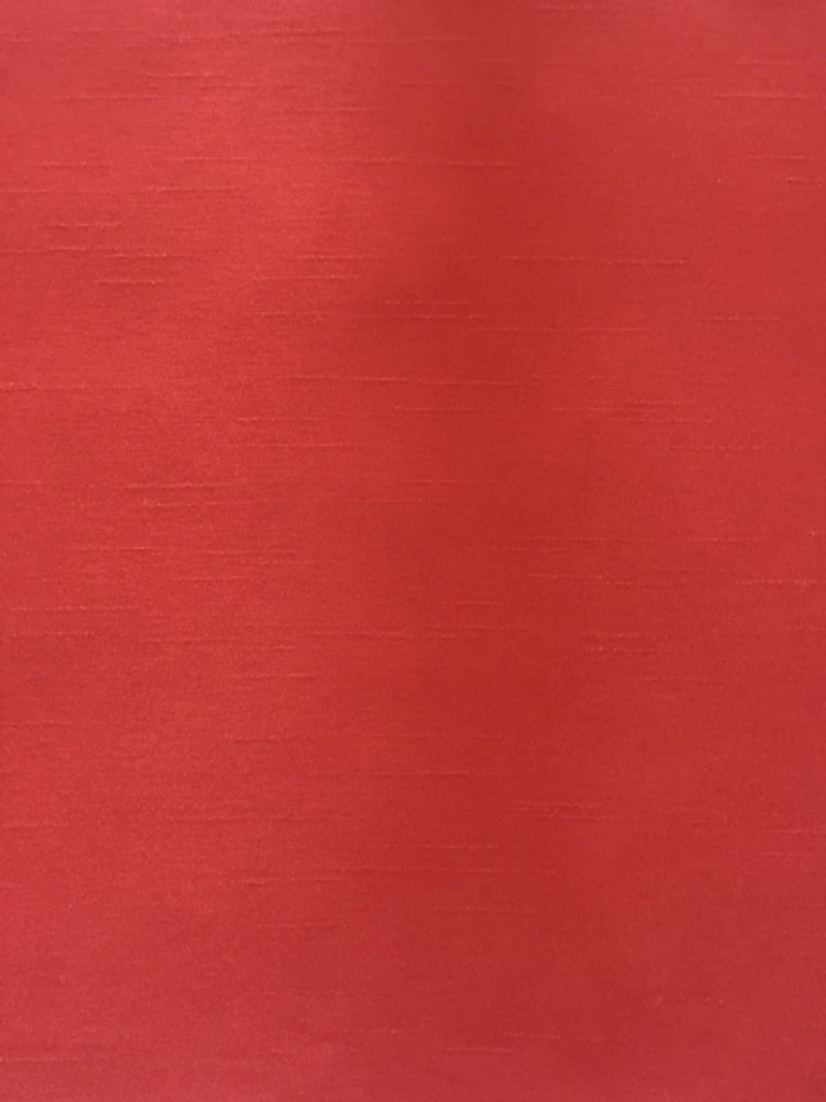 Vermillion Red Satin Backed Dupion