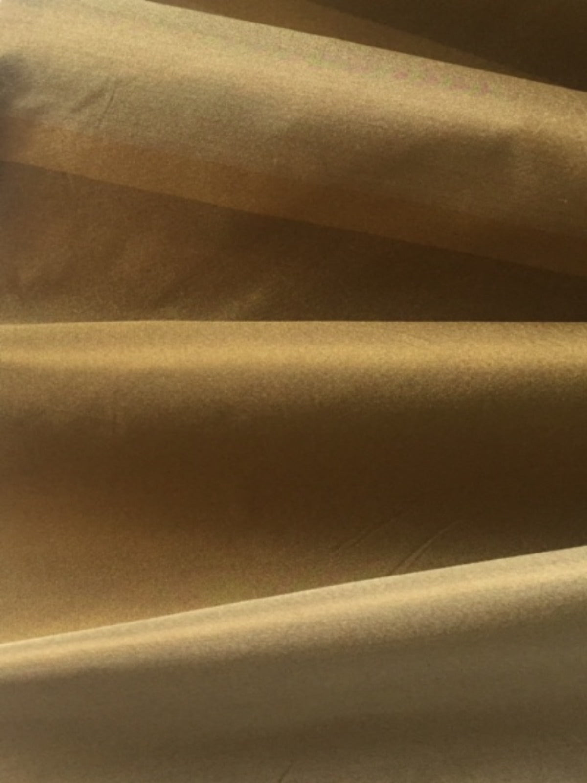 Gold Broad stripe Silk Taffeta - Deadstock fabric on AmoThreads