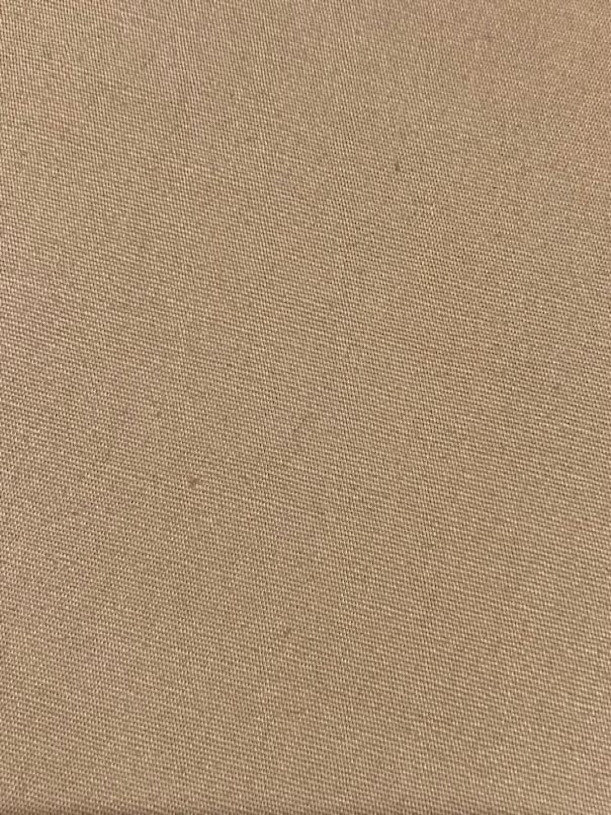 Beige Cotton Poplin