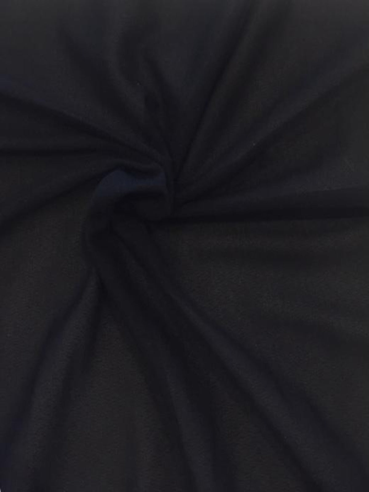 Black Fine Knitted Chiffon - Deadstock fabric on AmoThreads