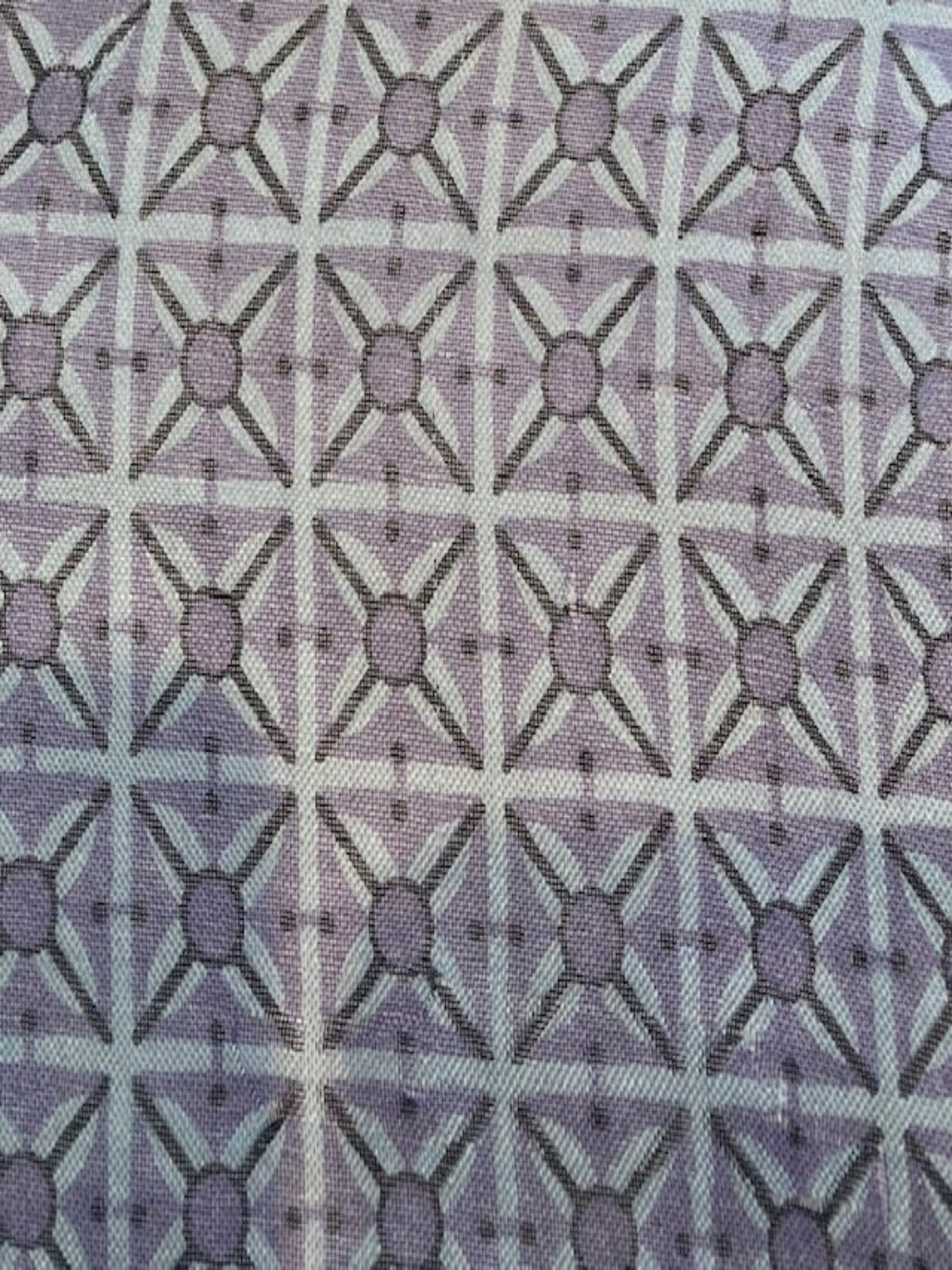 Blue Cross Square Coloured Woven Light weight Silk Taffeta