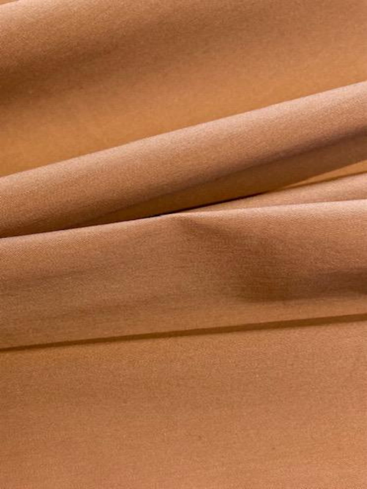 Caramel Cotton Stretch Shirting