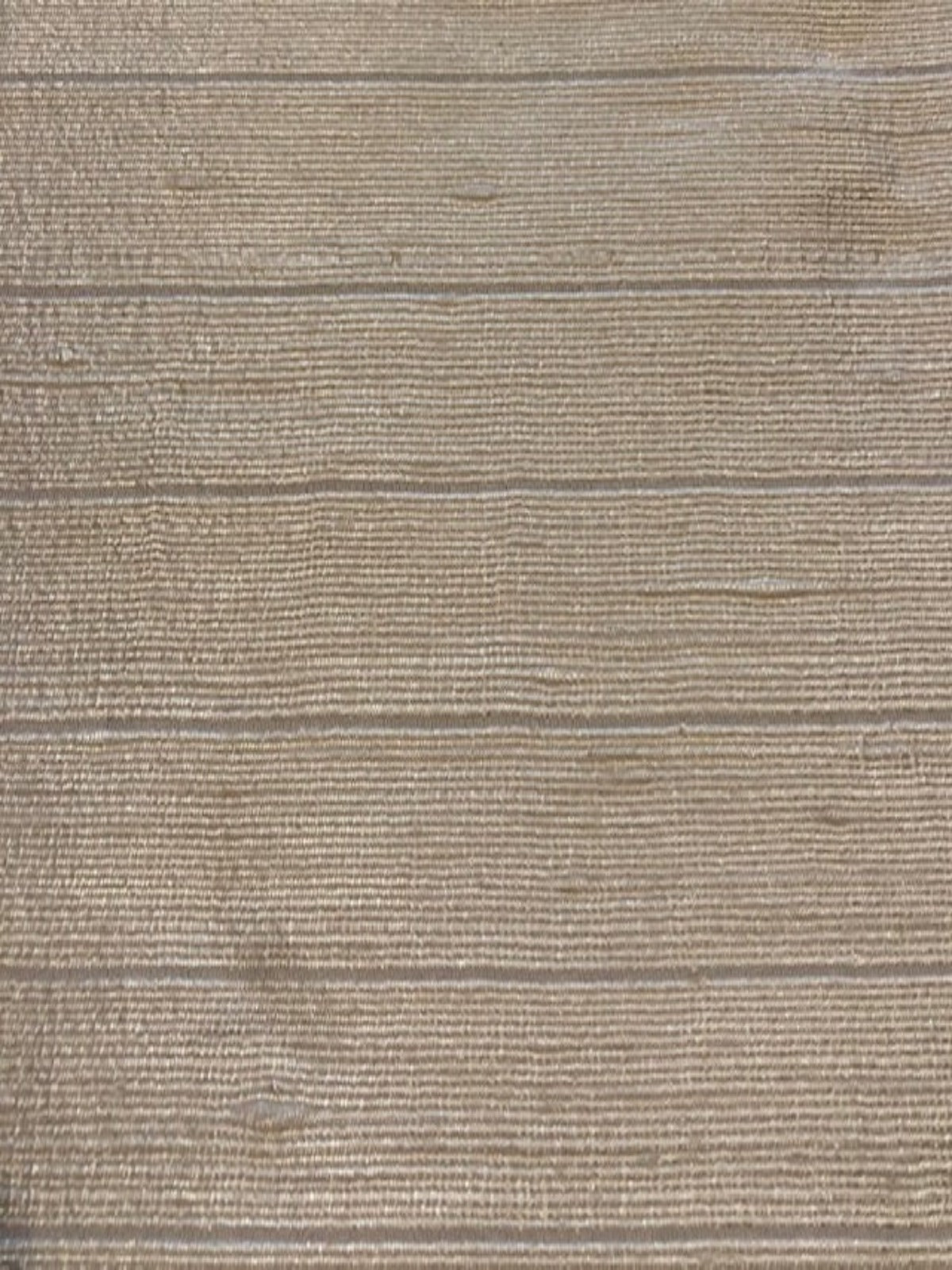 Pale Cream Slight Sheen Silk Dupion with 2cm Stripe