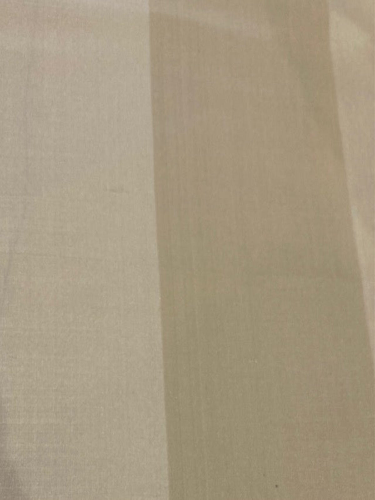 Cream / Cream Stripe Silk Dupion