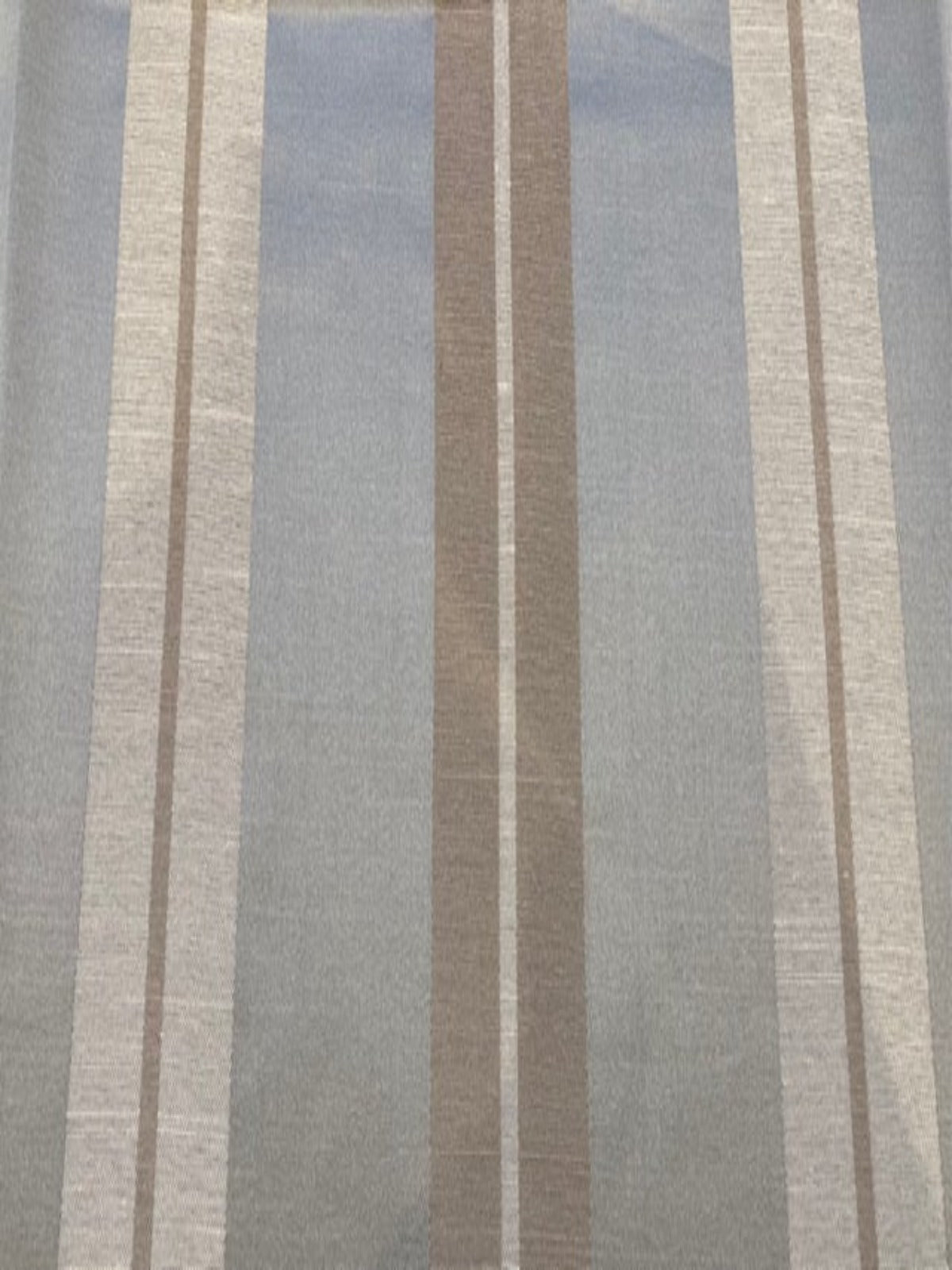 Pastel Blue Satin Stripe Furnishing Fabric