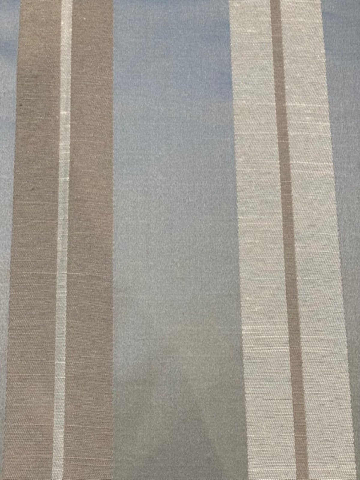 Pastel Blue Satin Stripe Furnishing Fabric