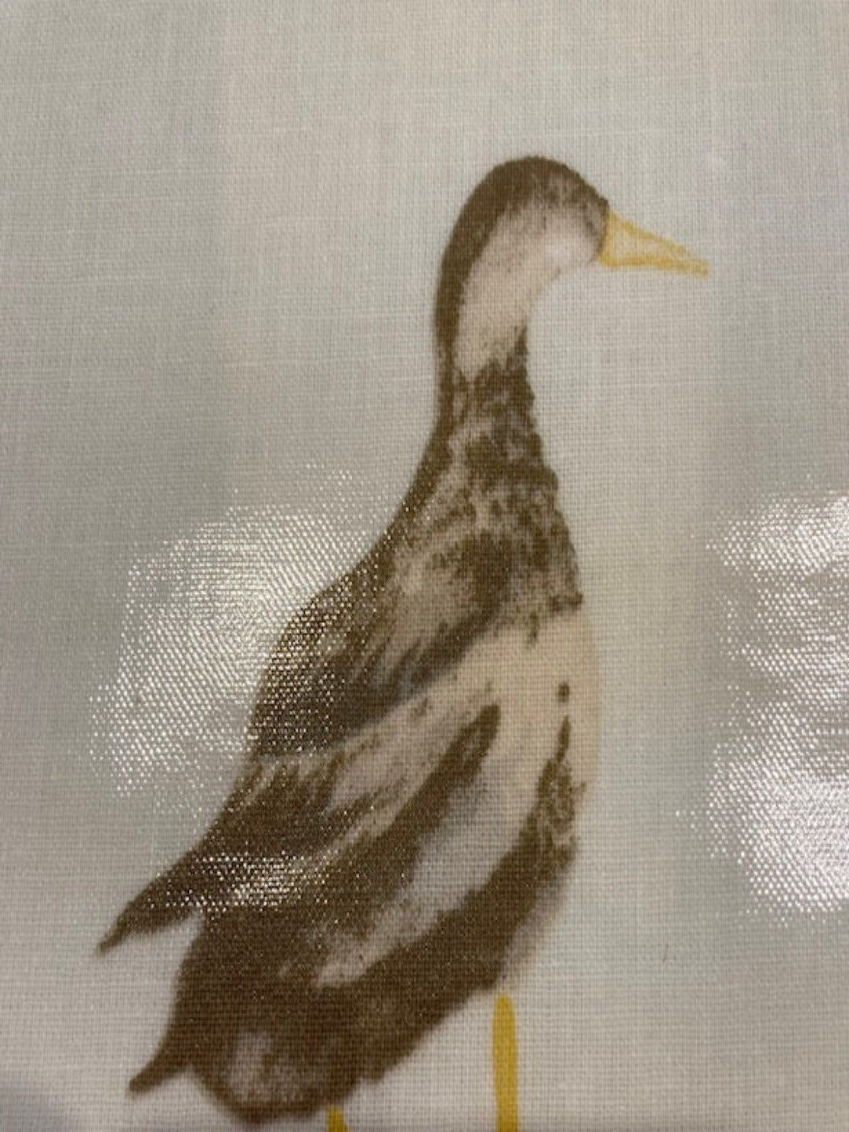 Ducks on PVC Coated Cotton
