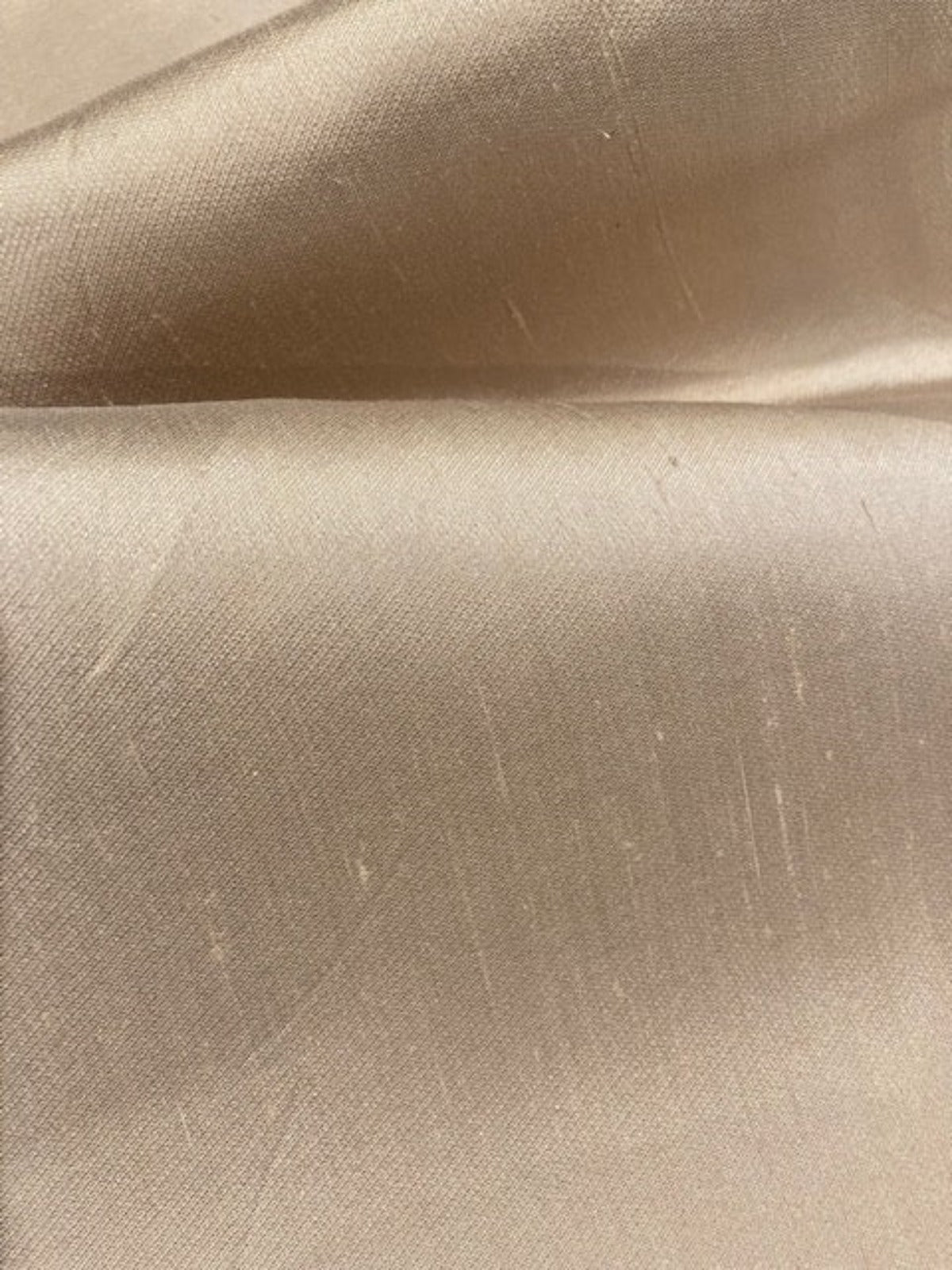Dusty Pink Silk Dupion with Surface Texture