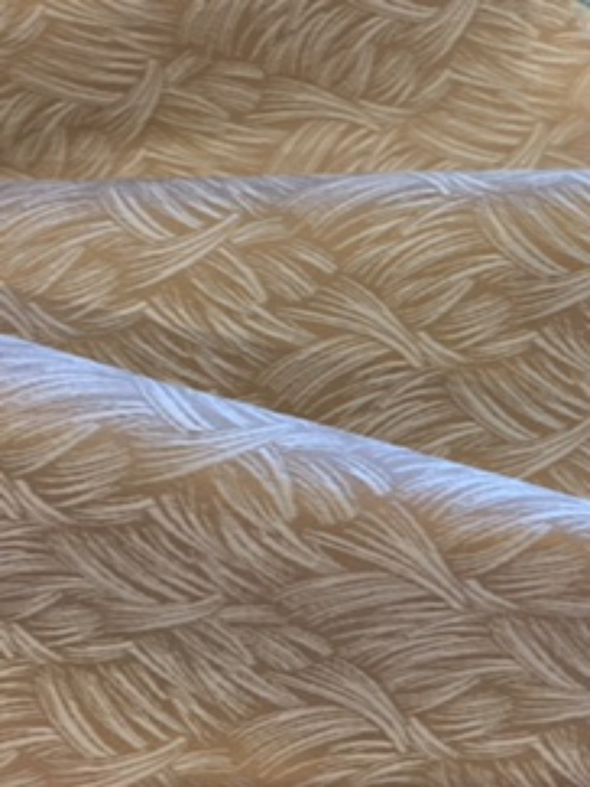 Gold Brushstroke Jacquard