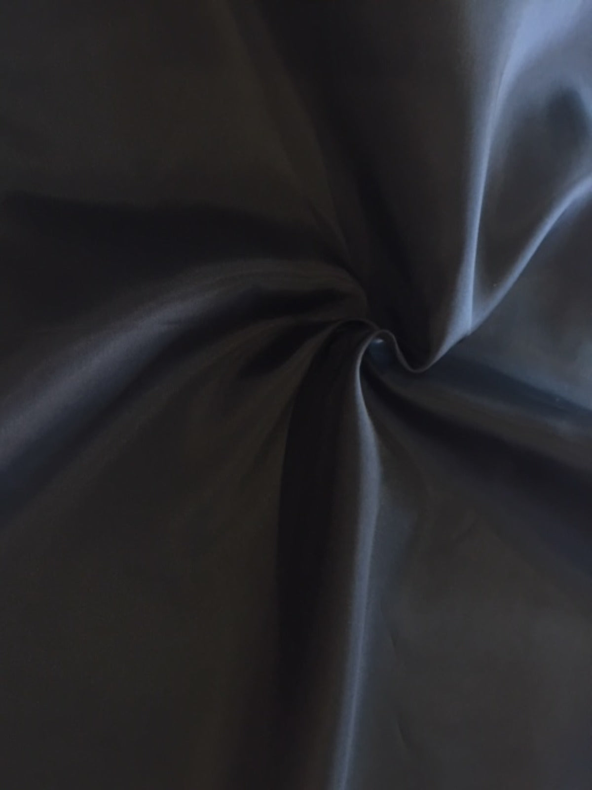 Black Twill RECYCLED Polyester Lining - Deadstock fabric on AmoThreads