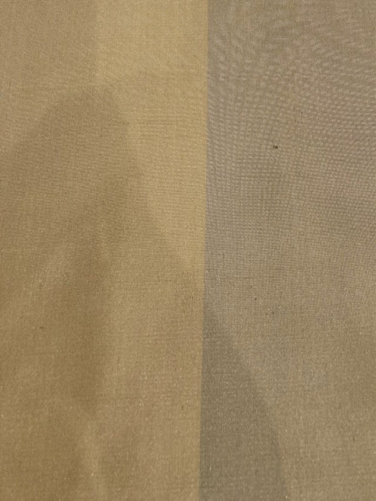 Tones of Gold Irridescent Stripe Silk Dupion