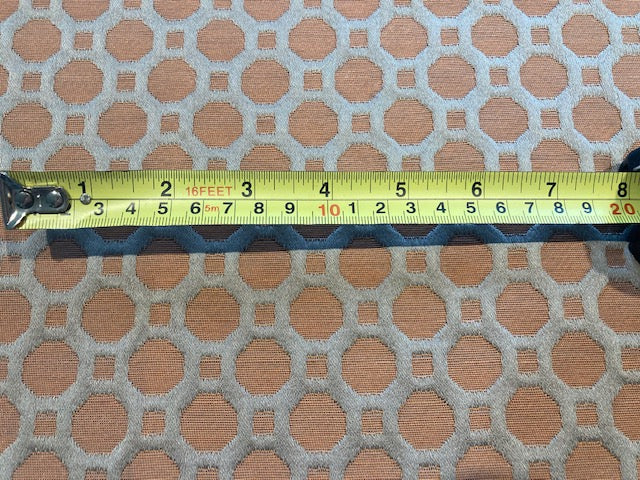 Burnt Orange Honeycomb Furnishing