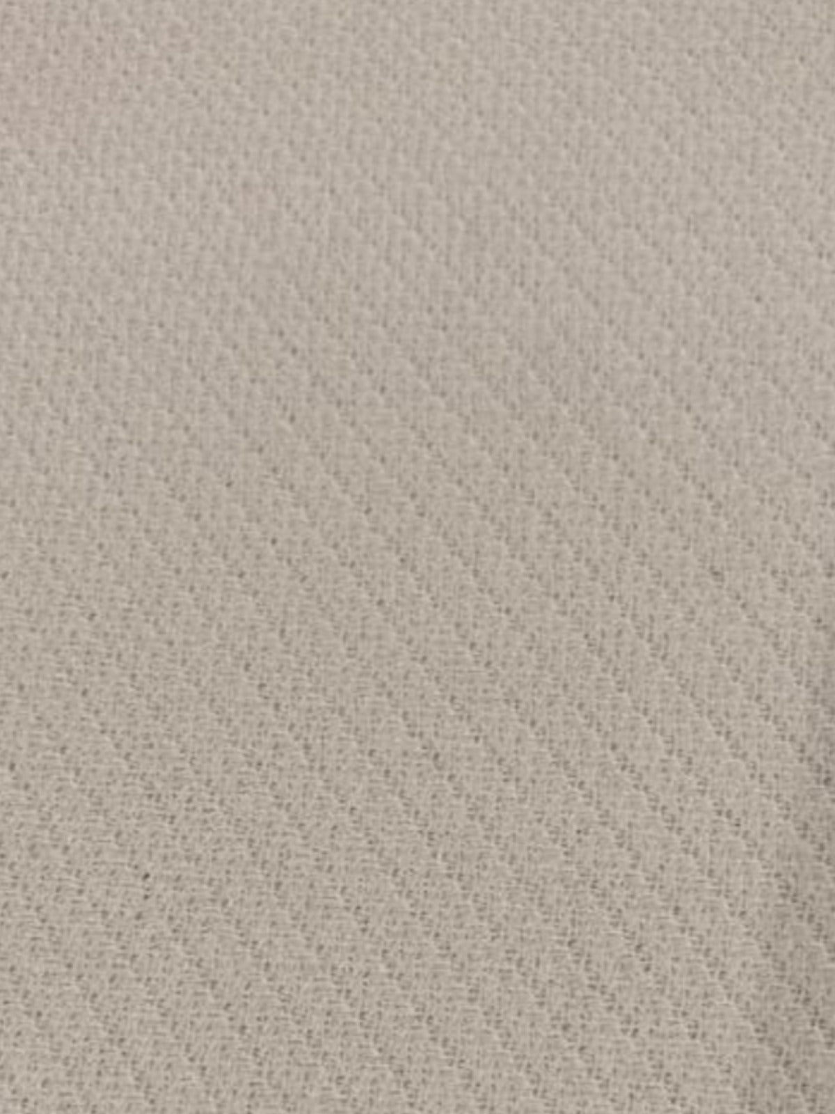 Ivory Diagonal Weave Effect Dress Weight