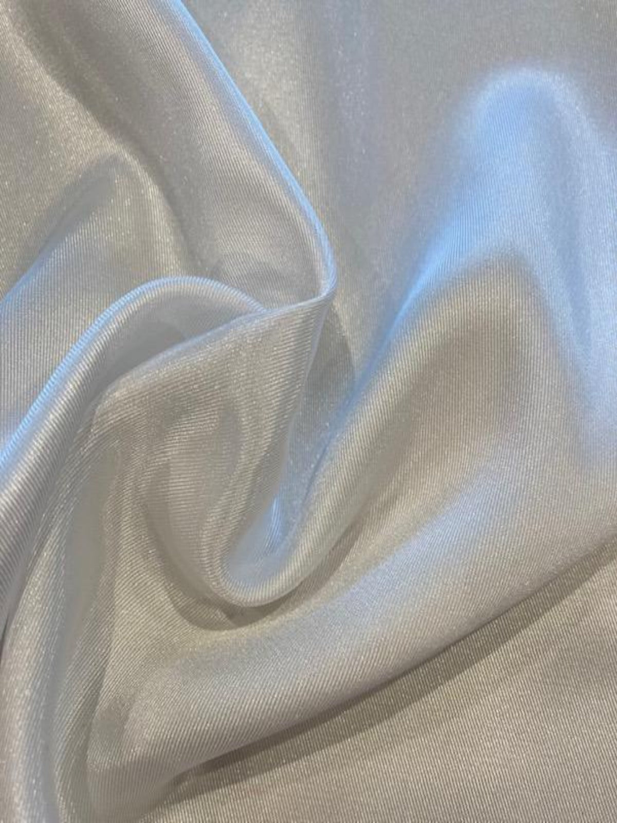 Ivory Shiny Twill