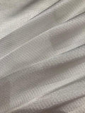 Ivory Woven Textured Stripe with Shiny Reverse