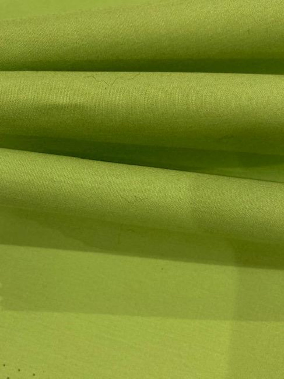 Lime Green Cotton Poplin