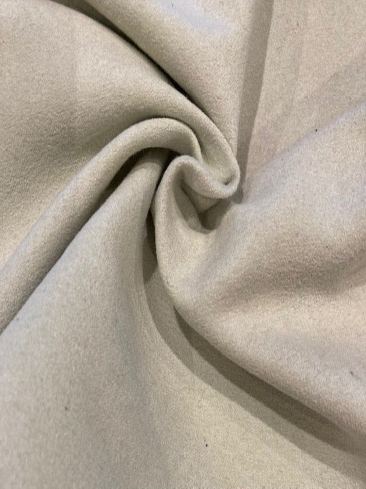 Pale Lime Single Sided Suede