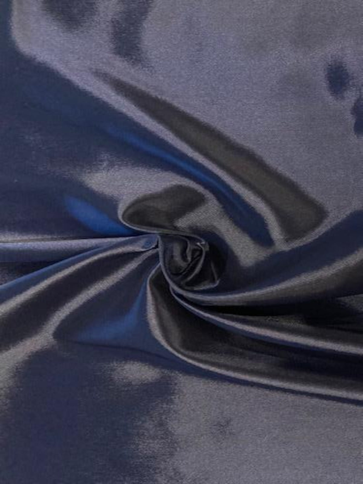 Dark Navy Poly/Viscose Twill Lining with Stretch