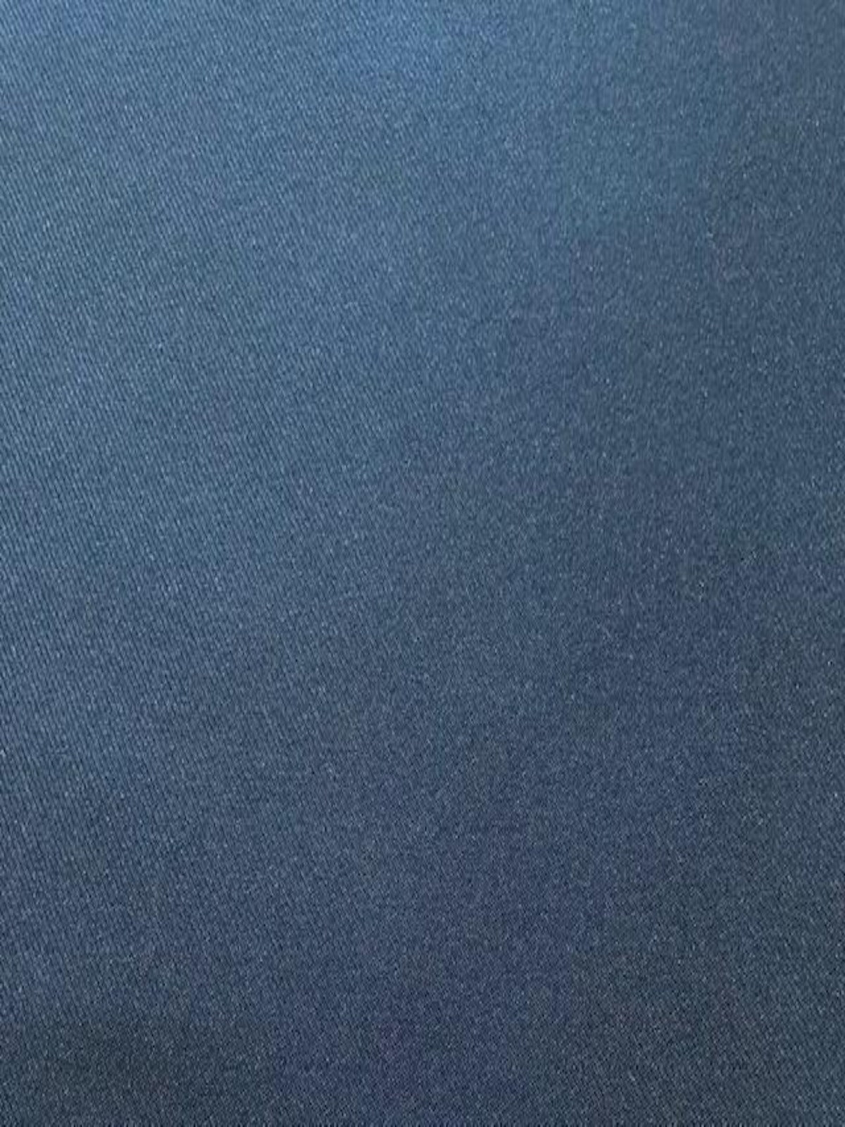 Navy Twill with Mechanical Stretch RECYCLED Polyester