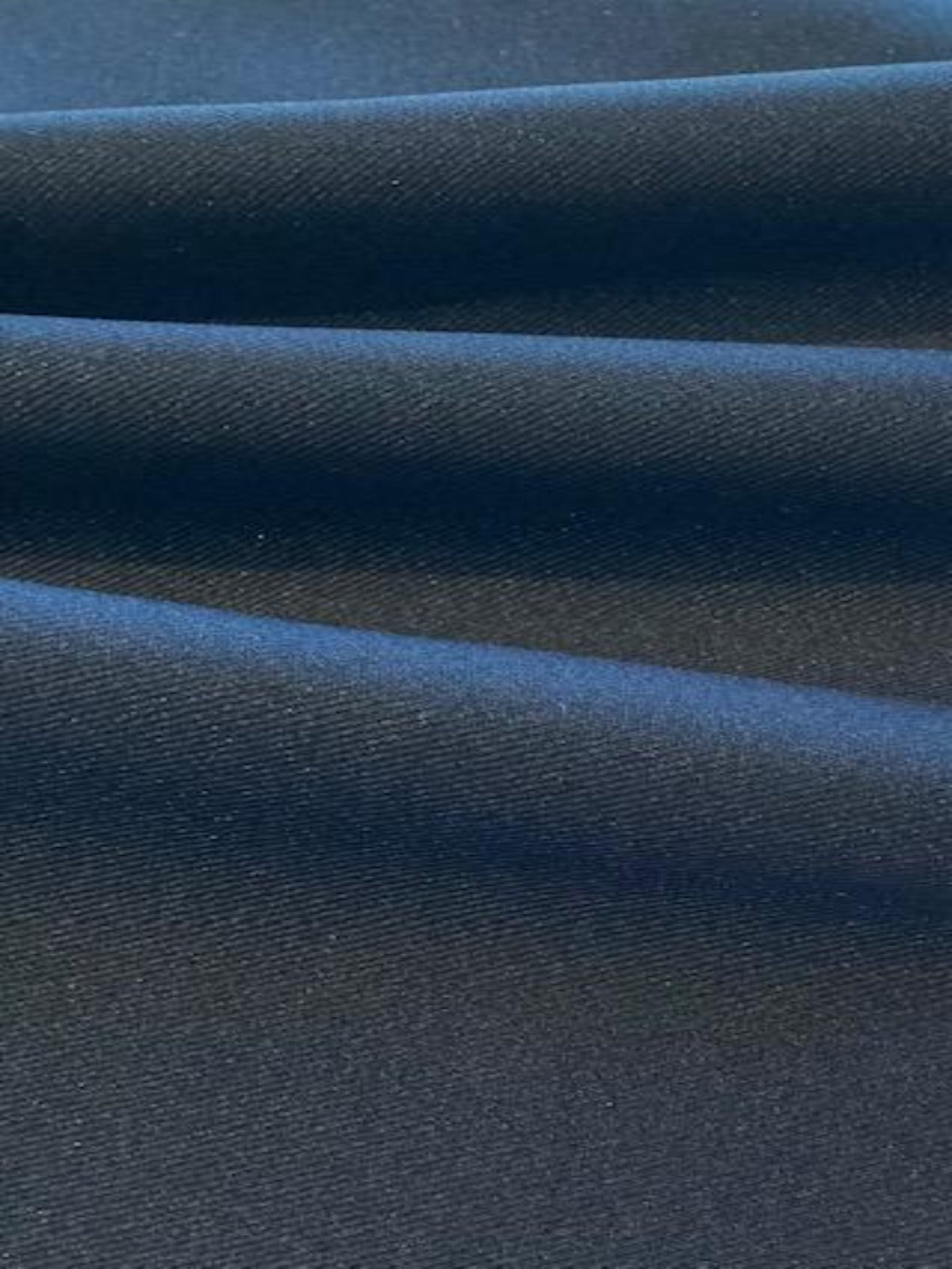 Navy Twill with Mechanical Stretch RECYCLED Polyester