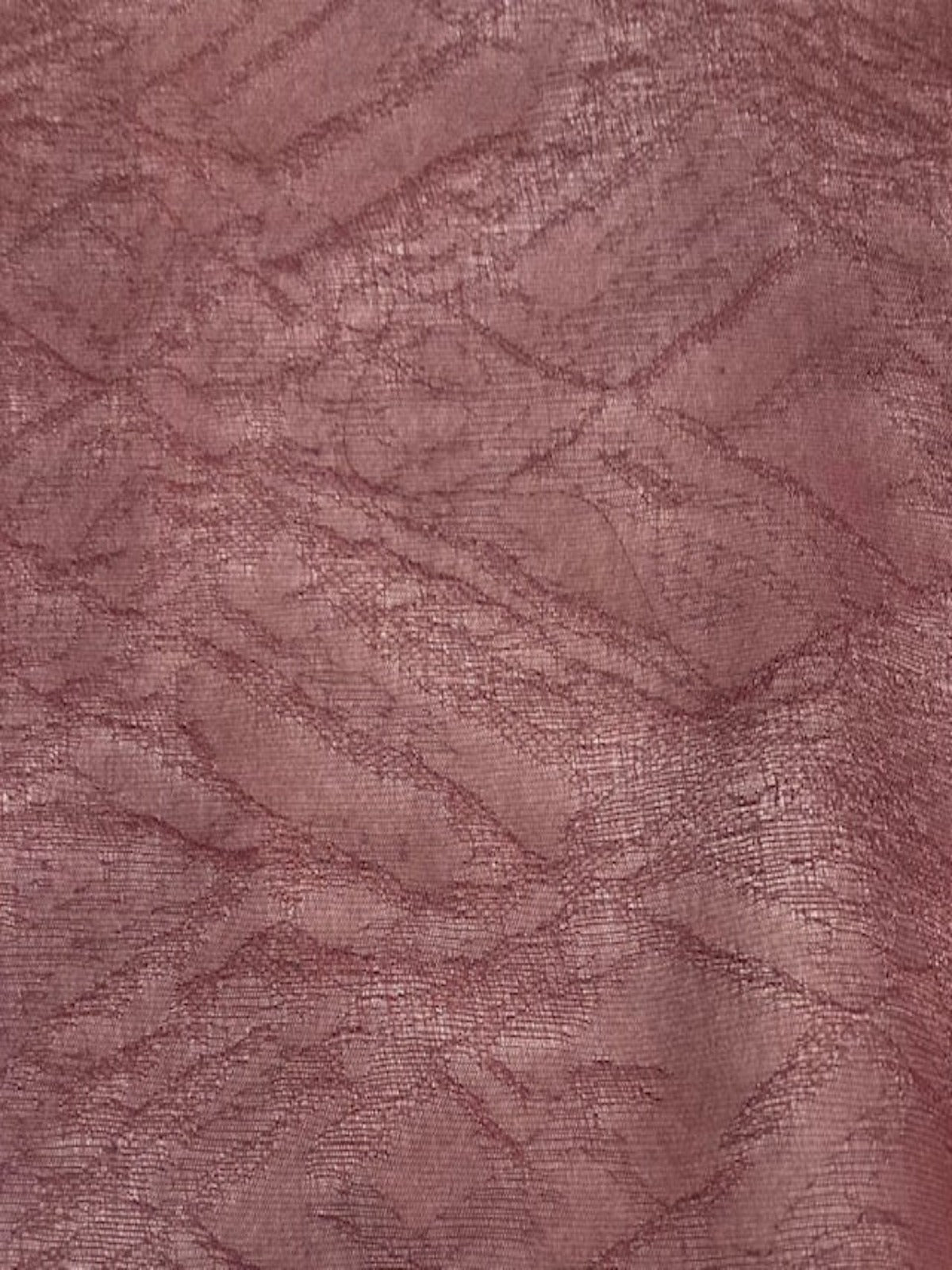 Navy on Burgundy Georgette Jacquard Fabric 150cm – Lightweight Woven Dress Fabric