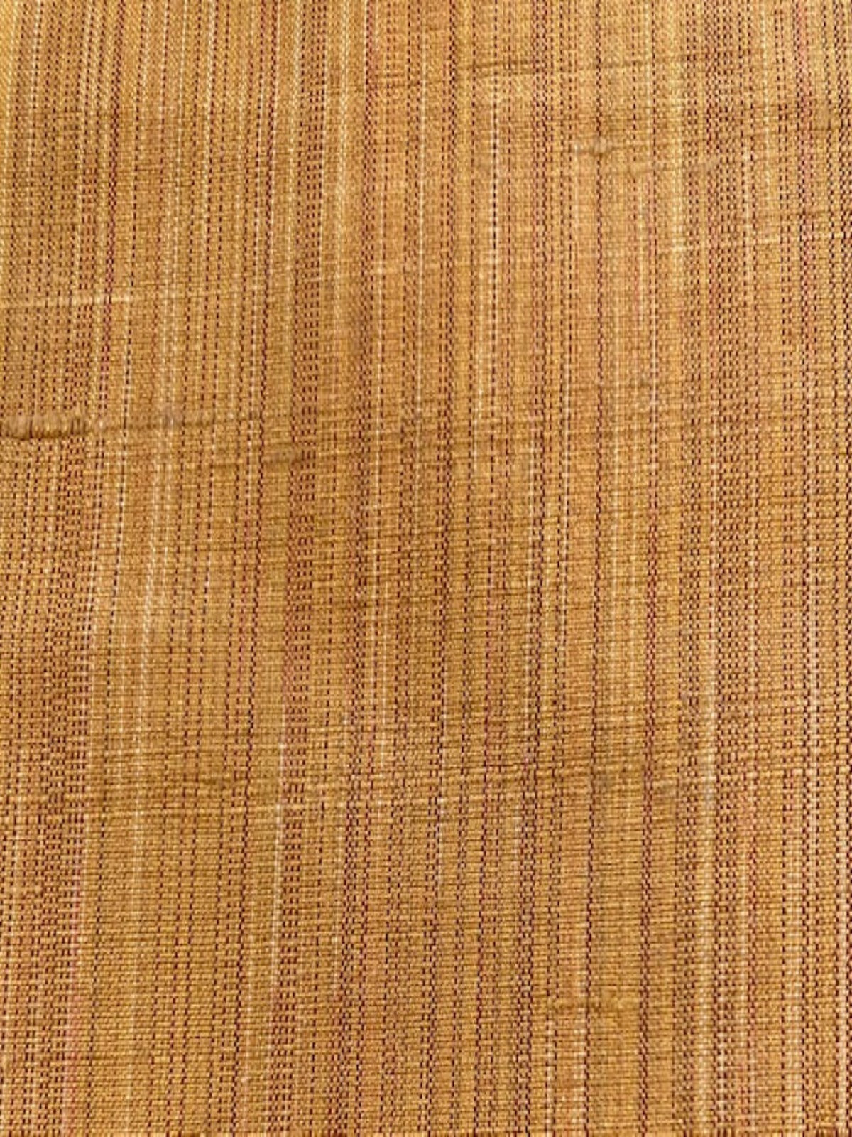 Orange/Gold Yarn Dyed Silk Dupion