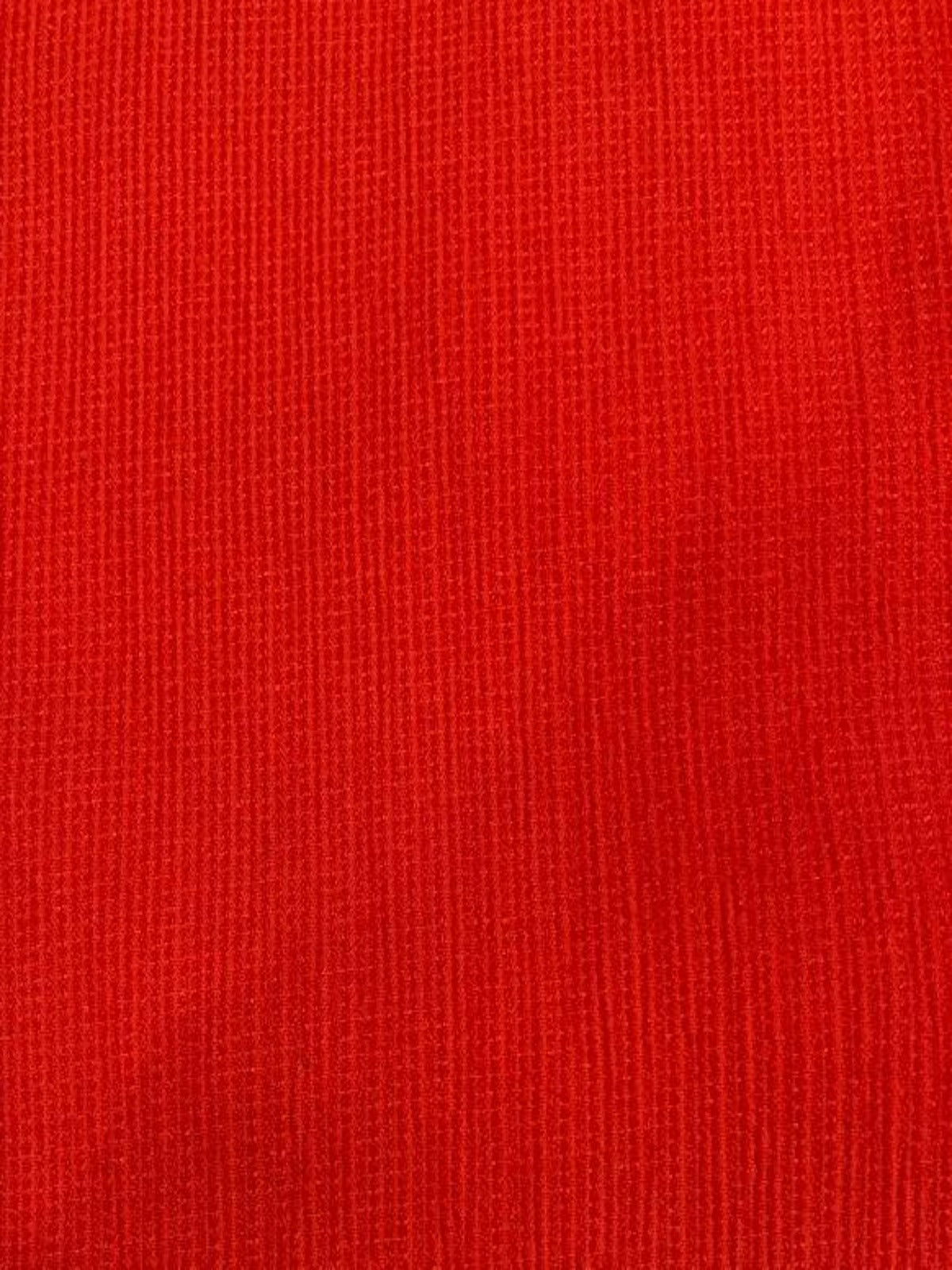 Raspberry Red Crinkle Woven with some stretch - Blouse Weight