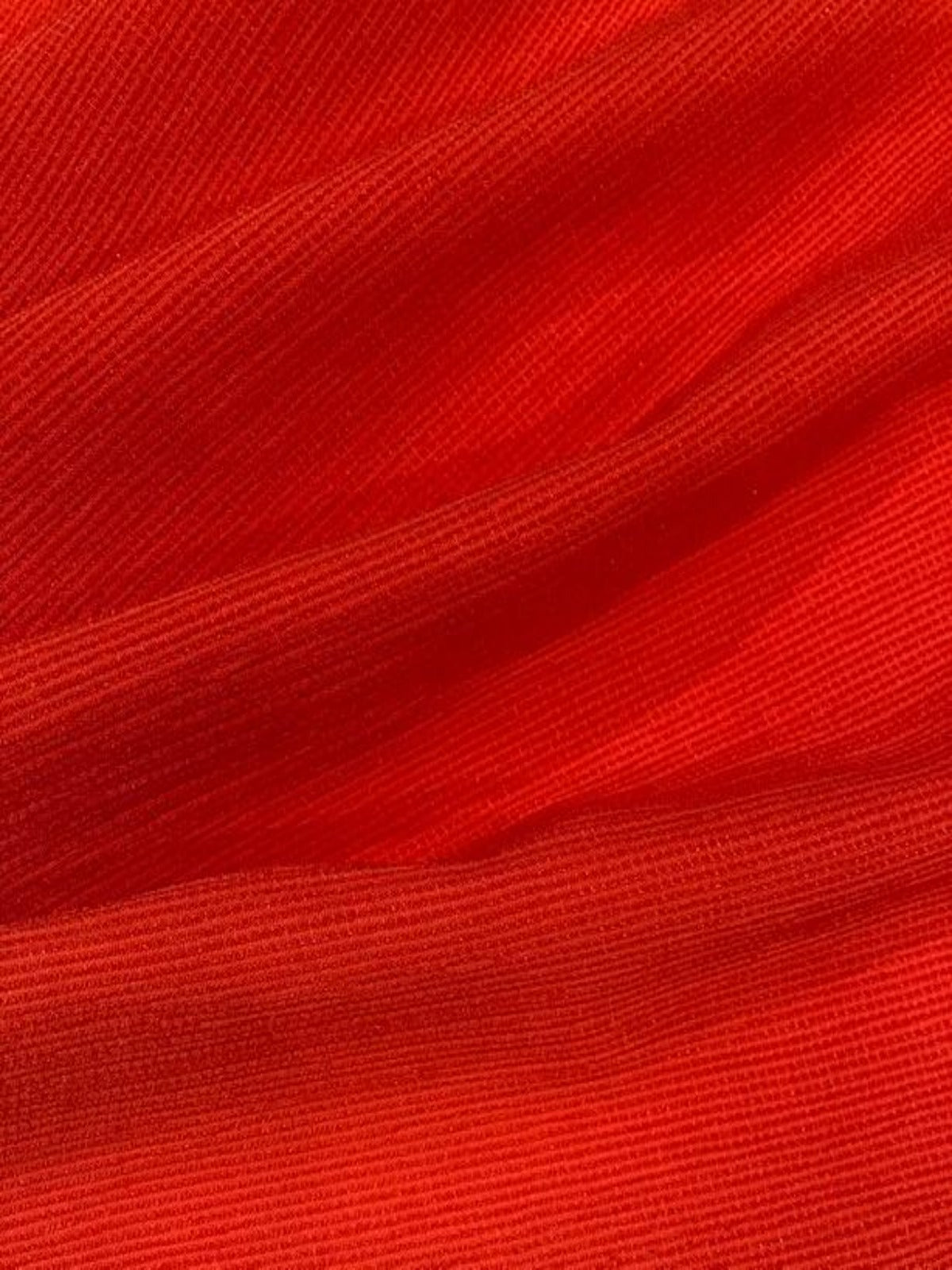 Raspberry Red Crinkle Woven with some stretch - Blouse Weight