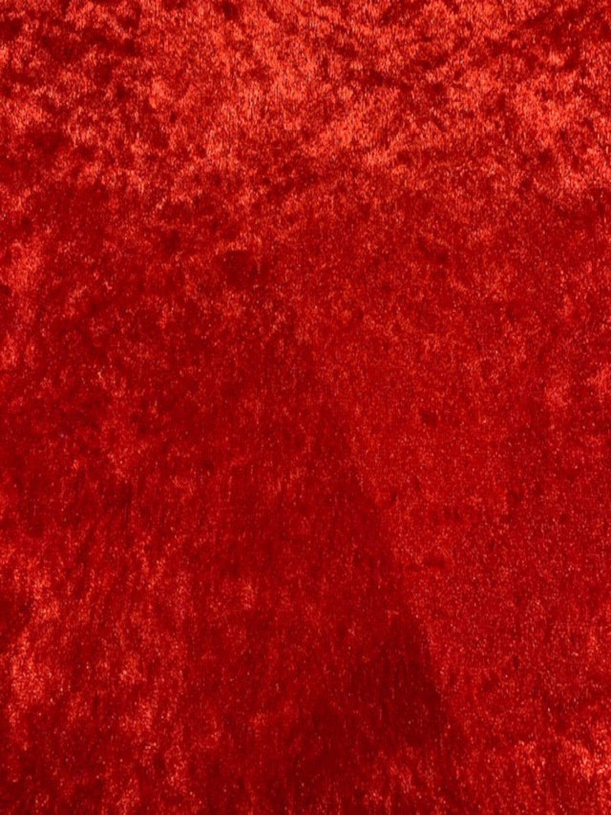 Red Crushed Velvet With Stretch
