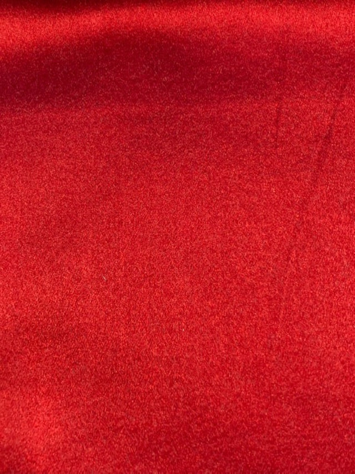 Ruby Red Silk Satin with Cotton Backing