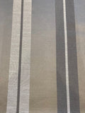 Silver Grey Satin Stripe Furnishing