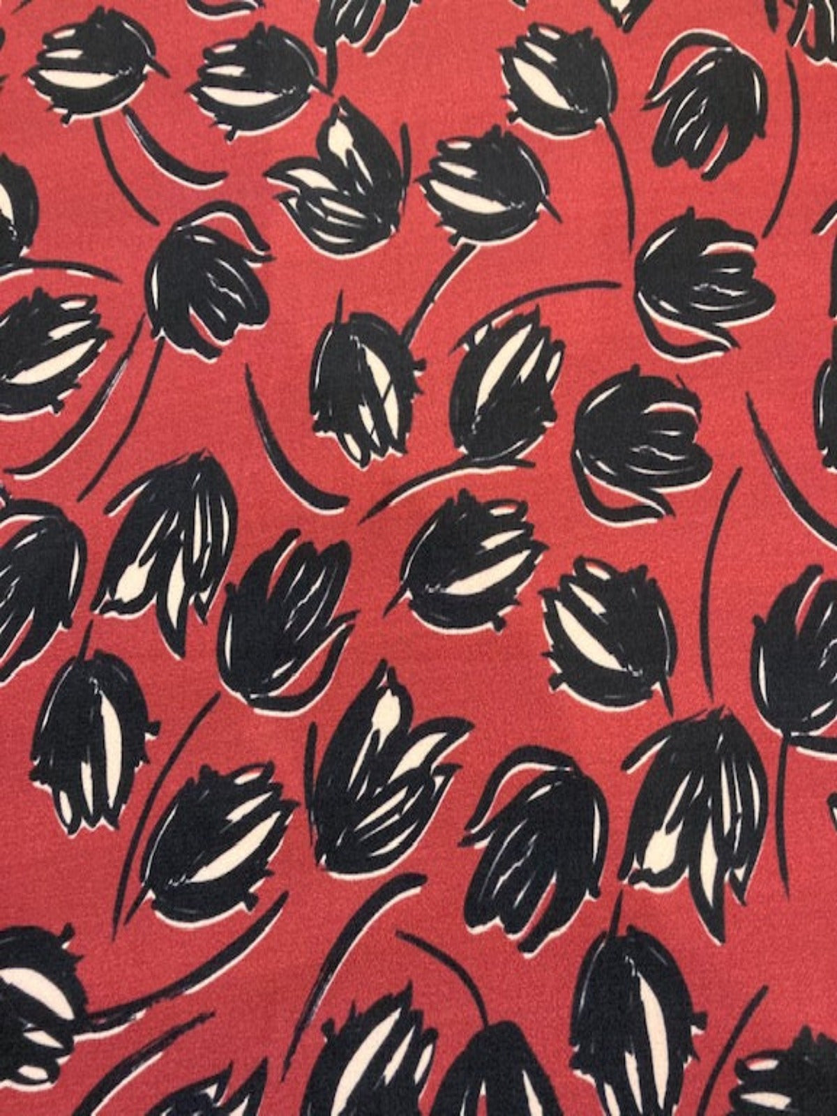 Tulips on Wine Crepe