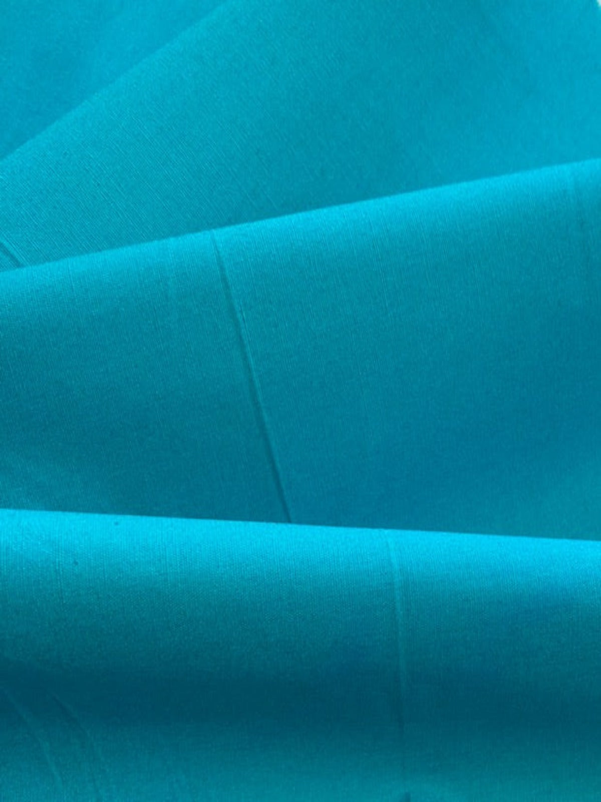 Turquoise Cotton Poplin